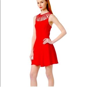 Parker Red Dress. Size XS. 100% Silk